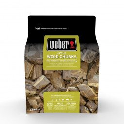Copeaux de bois de fumage Weber Pommier 3,4 L
