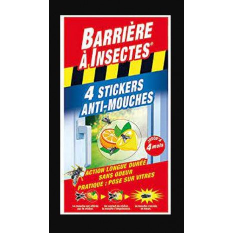 Stickers anti-mouches vitres